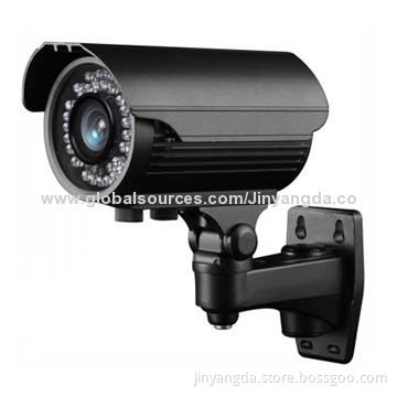 CCD Sensor Manual Zoom CCTV IR Camera, 600TVL Resolution